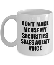 Load image into Gallery viewer, Securities Sales Agent Mug Coworker Gift Idea Funny Gag For Job Coffee Tea Cup Voice-Coffee Mug