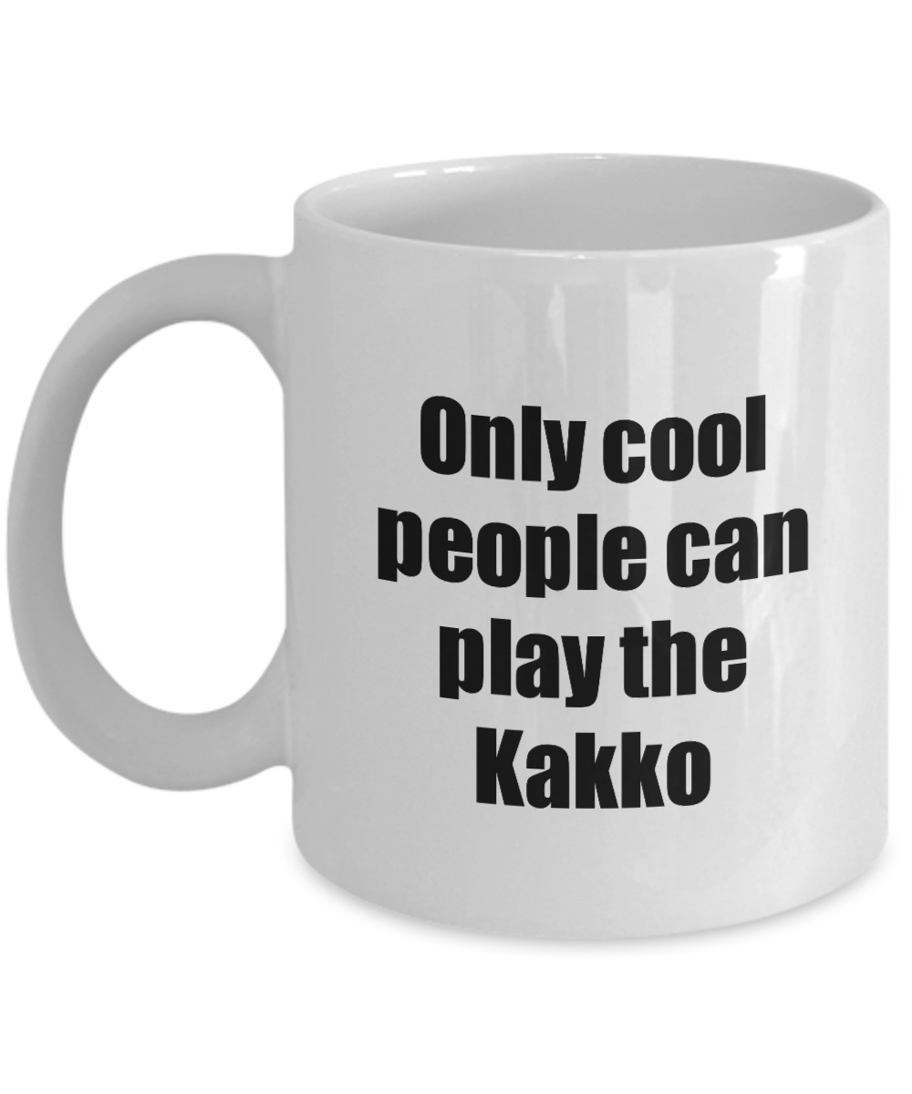 Kakko Player Mug Musician Funny Gift Idea Gag Coffee Tea Cup-Coffee Mug