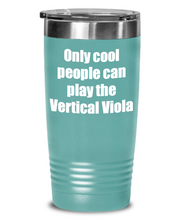 Load image into Gallery viewer, Funny Vertical Viola Player Tumbler Musician Gift Idea Gag Insulated with Lid Stainless Steel Cup-Tumbler