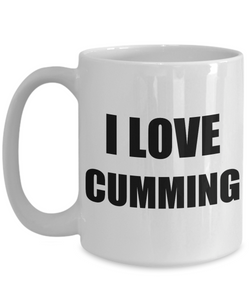 I Love Cumming Mug Funny Gift Idea Novelty Gag Coffee Tea Cup-[style]