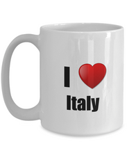 Load image into Gallery viewer, Italy Mug I Love Funny Gift Idea For Country Lover Pride Novelty Gag Coffee Tea Cup-Coffee Mug
