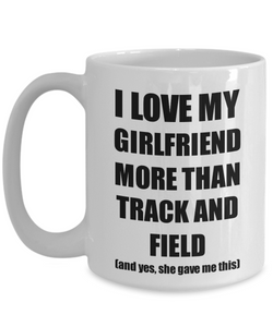 Track And Field Boyfriend Mug Funny Valentine Gift Idea For My Bf Lover From Girlfriend Coffee Tea Cup-Coffee Mug