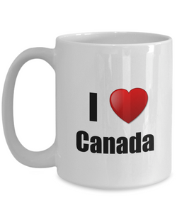 Canada Mug I Love Funny Gift Idea For Country Lover Pride Novelty Gag Coffee Tea Cup-Coffee Mug