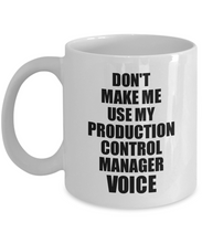 Load image into Gallery viewer, Production Control Manager Mug Coworker Gift Idea Funny Gag For Job Coffee Tea Cup Voice-Coffee Mug