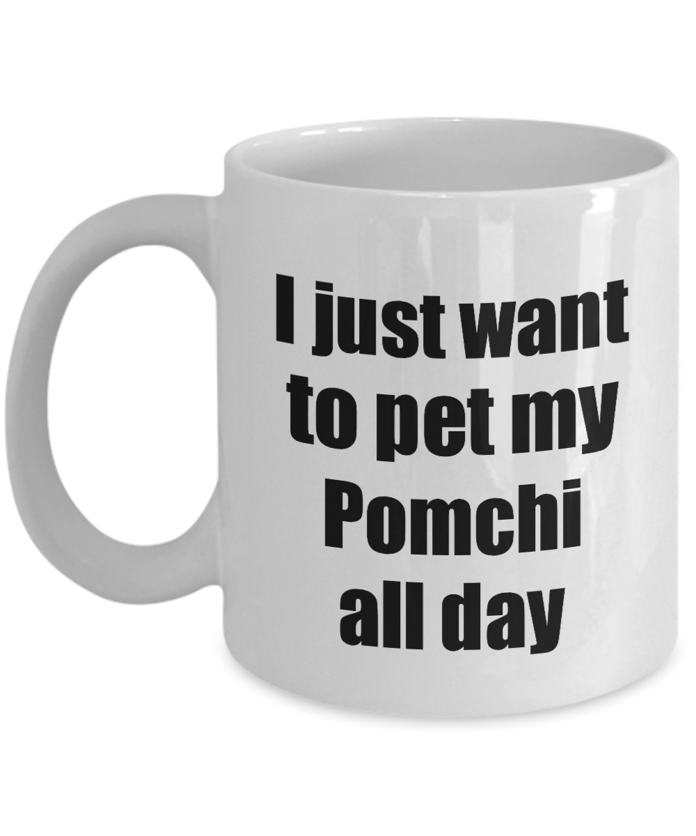 Pomchi Mug Dog Lover Mom Dad Funny Gift Idea For Novelty Gag Coffee Tea Cup-Coffee Mug