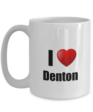 Load image into Gallery viewer, Denton Mug I Love City Lover Pride Funny Gift Idea for Novelty Gag Coffee Tea Cup-Coffee Mug