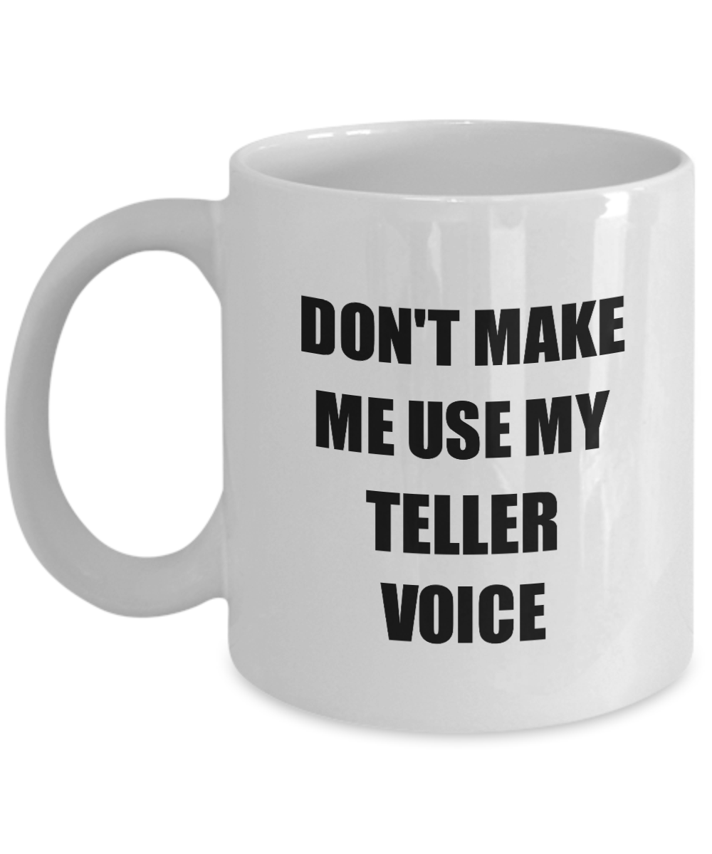 Teller Mug Coworker Gift Idea Funny Gag For Job Coffee Tea Cup-Coffee Mug