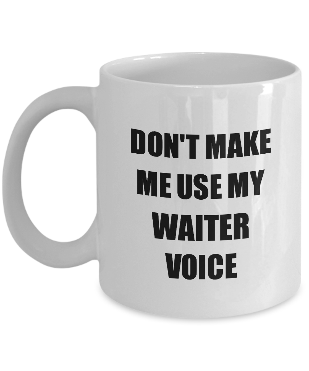 Waiter Mug Coworker Gift Idea Funny Gag For Job Coffee Tea Cup-Coffee Mug