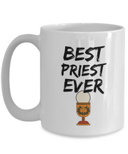 Load image into Gallery viewer, Priest Mug Church Best Ever Funny Gift for Coworkers Novelty Gag Coffee Tea Cup-Coffee Mug
