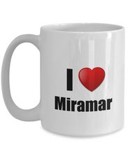 Load image into Gallery viewer, Miramar Mug I Love City Lover Pride Funny Gift Idea for Novelty Gag Coffee Tea Cup-Coffee Mug