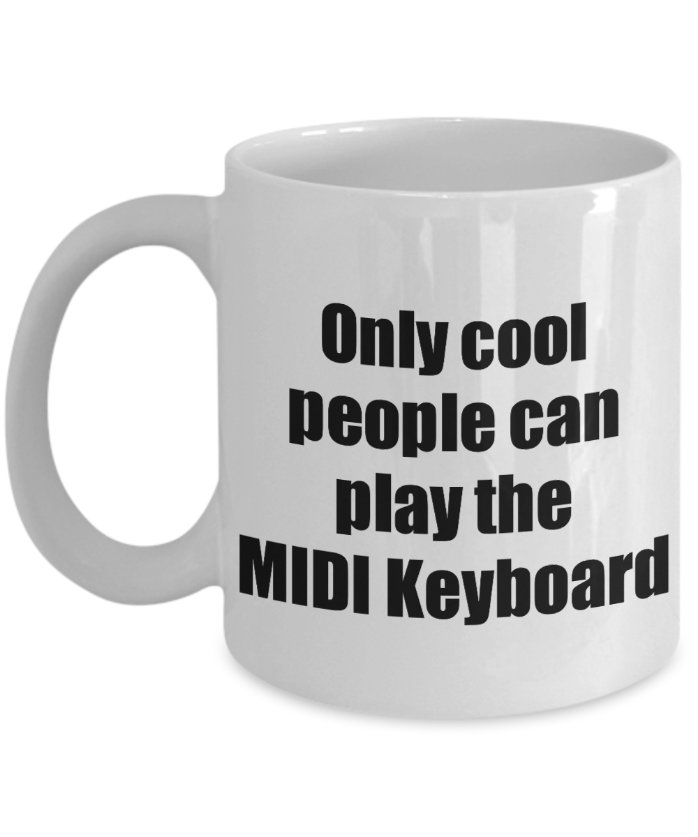MIDI Keyboard Player Mug Musician Funny Gift Idea Gag Coffee Tea Cup-Coffee Mug