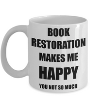Load image into Gallery viewer, Book Restoration Mug Lover Fan Funny Gift Idea Hobby Novelty Gag Coffee Tea Cup-Coffee Mug