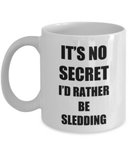 Load image into Gallery viewer, Sledding Mug Sport Fan Lover Funny Gift Idea Novelty Gag Coffee Tea Cup-Coffee Mug