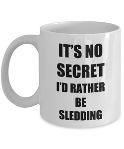 Sledding Mug Sport Fan Lover Funny Gift Idea Novelty Gag Coffee Tea Cup-Coffee Mug