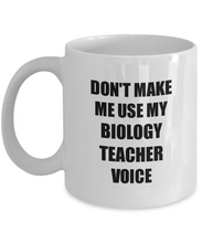 Load image into Gallery viewer, Biology Teacher Mug Coworker Gift Idea Funny Gag For Job Coffee Tea Cup-Coffee Mug