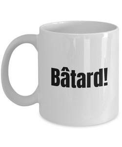 Batard Mug Quebec Swear In French Expression Funny Gift Idea for Novelty Gag Coffee Tea Cup-Coffee Mug