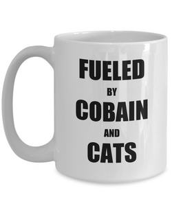 Cat Cobain Mug Funny Gift Idea for Novelty Gag Coffee Tea Cup-[style]
