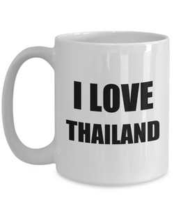 I Love Thailand Mug Funny Gift Idea Novelty Gag Coffee Tea Cup-Coffee Mug