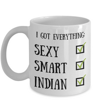 Load image into Gallery viewer, Indian Coffee Mug India Pride Sexy Smart Funny Gift for Humor Novelty Ceramic Tea Cup-Coffee Mug