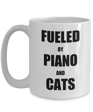 Load image into Gallery viewer, Cat Piano Mug Funny Gift Idea for Novelty Gag Coffee Tea Cup-Coffee Mug