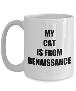 Renaissance Cat Mug Funny Gift Idea for Novelty Gag Coffee Tea Cup-Coffee Mug