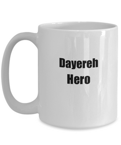 Funny Dayereh Hero Mug Musician Gift Instrument Player Gag Coffee Tea Cup-Coffee Mug