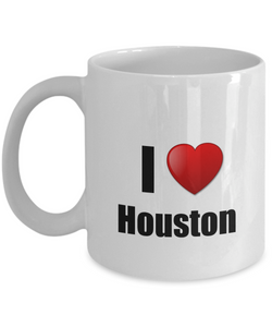 Houston Mug I Love City Lover Pride Funny Gift Idea for Novelty Gag Coffee Tea Cup-Coffee Mug