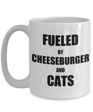 Load image into Gallery viewer, Cat Cheeseburger Mug Funny Gift Idea for Novelty Gag Coffee Tea Cup-Coffee Mug