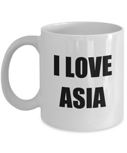 Load image into Gallery viewer, I Love Asia Mug Funny Gift Idea Novelty Gag Coffee Tea Cup-Coffee Mug