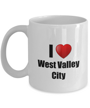 Load image into Gallery viewer, West Valley City Mug I Love City Lover Pride Funny Gift Idea for Novelty Gag Coffee Tea Cup-Coffee Mug