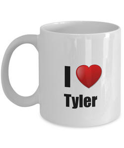 Tyler Mug I Love City Lover Pride Funny Gift Idea for Novelty Gag Coffee Tea Cup-Coffee Mug