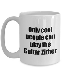 Guitar Zither Player Mug Musician Funny Gift Idea Gag Coffee Tea Cup-Coffee Mug