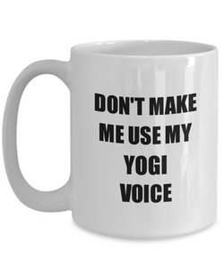 Yogi Mug Coworker Gift Idea Funny Gag For Job Coffee Tea Cup-Coffee Mug
