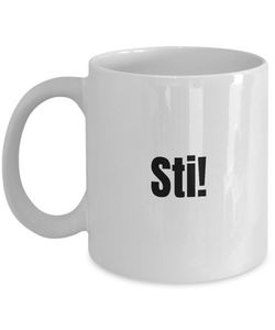 Sti Mug Quebec Swear In French Expression Funny Gift Idea for Novelty Gag Coffee Tea Cup-Coffee Mug