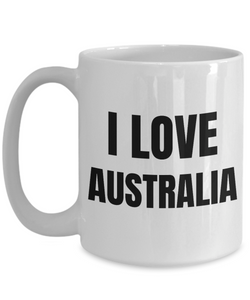 I Love Australia Mug Funny Gift Idea Novelty Gag Coffee Tea Cup-Coffee Mug