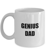 Load image into Gallery viewer, Genius Dad Mug Funny Gift Idea for Novelty Gag Coffee Tea Cup-Coffee Mug