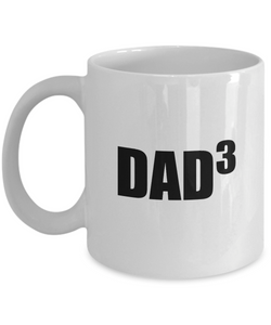Dad Cubed Mug Funny Gift Idea for Novelty Gag Coffee Tea Cup-Coffee Mug