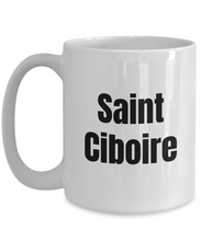 Load image into Gallery viewer, Saint Ciboire Mug Quebec Swear In French Expression Funny Gift Idea for Novelty Gag Coffee Tea Cup-Coffee Mug
