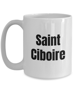 Saint Ciboire Mug Quebec Swear In French Expression Funny Gift Idea for Novelty Gag Coffee Tea Cup-Coffee Mug