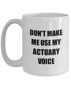Actuary Mug Coworker Gift Idea Funny Gag For Job Coffee Tea Cup-Coffee Mug