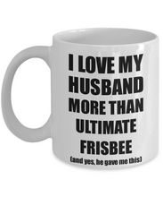 Load image into Gallery viewer, Ultimate Frisbee Wife Mug Funny Valentine Gift Idea For My Spouse Lover From Husband Coffee Tea Cup-Coffee Mug