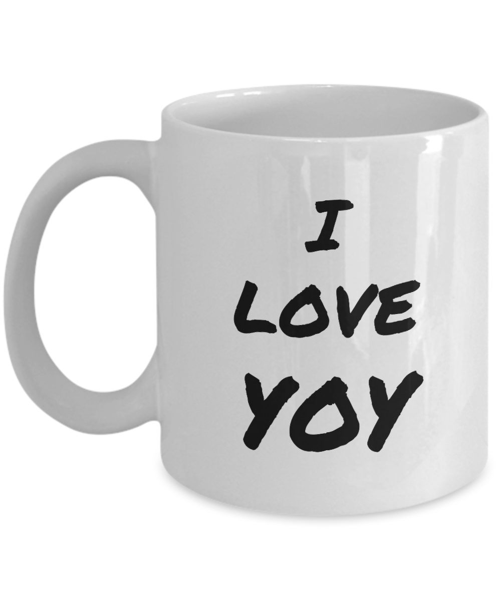 I Love Yoy Coffee Mugs Funny Gift Idea Novelty Gag Coffee Tea Cup-Coffee Mug
