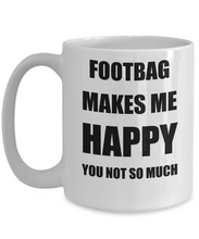 Load image into Gallery viewer, Footbag Mug Lover Fan Funny Gift Idea Hobby Novelty Gag Coffee Tea Cup-Coffee Mug