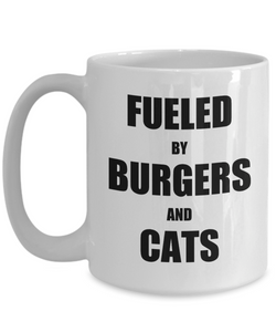 Cat Hamburger Mug Burger Funny Gift Idea for Novelty Gag Coffee Tea Cup-Coffee Mug