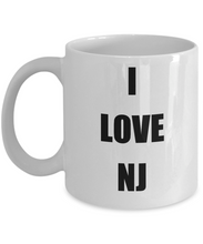 Load image into Gallery viewer, I Love Nj Mug Funny Gift Idea Novelty Gag Coffee Tea Cup-Coffee Mug
