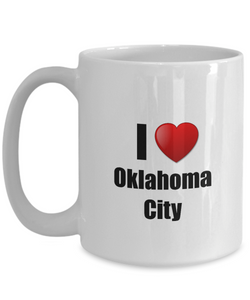Oklahoma City Mug I Love City Lover Pride Funny Gift Idea for Novelty Gag Coffee Tea Cup-Coffee Mug