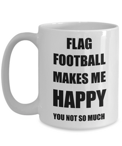 Flag Football Mug Lover Fan Funny Gift Idea Hobby Novelty Gag Coffee Tea Cup-Coffee Mug