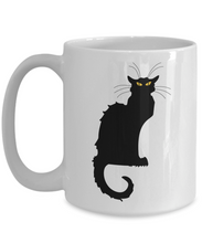 Load image into Gallery viewer, Le Chat Noir Mug Funny Gift Idea for Novelty Gag Coffee Tea Cup-[style]