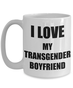 I Love My Transgender Boyfriend Mug Funny Gift Unisex Tee-[style]