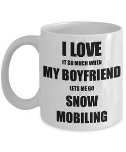 Snow Mobiling Mug Funny Gift Idea For Girlfriend I Love It When My Boyfriend Lets Me Novelty Gag Sport Lover Joke Coffee Tea Cup-Coffee Mug